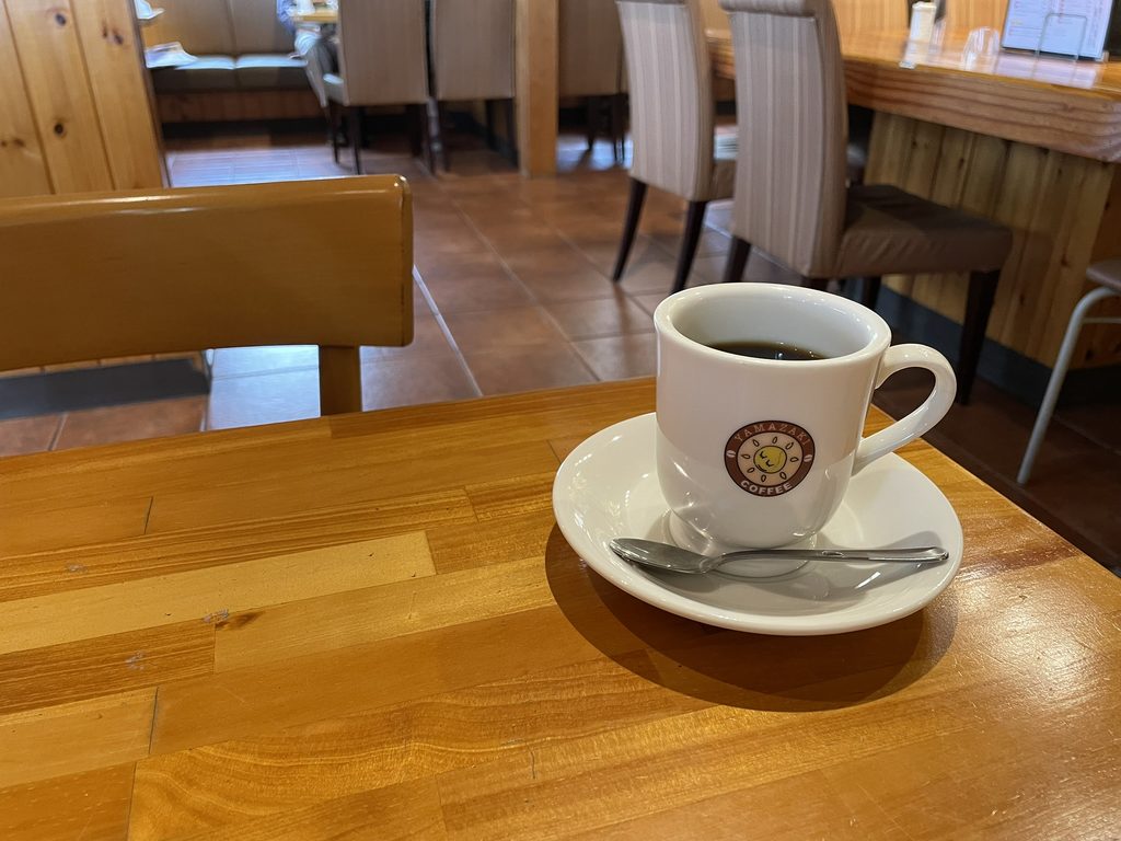 やまざき珈琲店で楽しむブレンドコーヒー